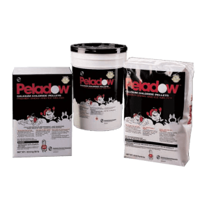 Peladow Calcium Chloride pellets are an effective ice melter even at 25 degrees or more below zero. Besides being more effective than Rock Salt, it is also safe